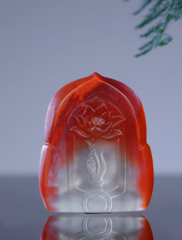紅白層次特寫